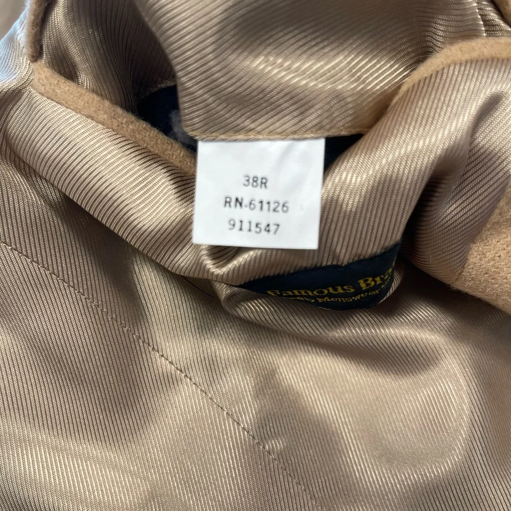 100% Pure Camel Hair Sportcoat (S&K) - Picture 6 of 6